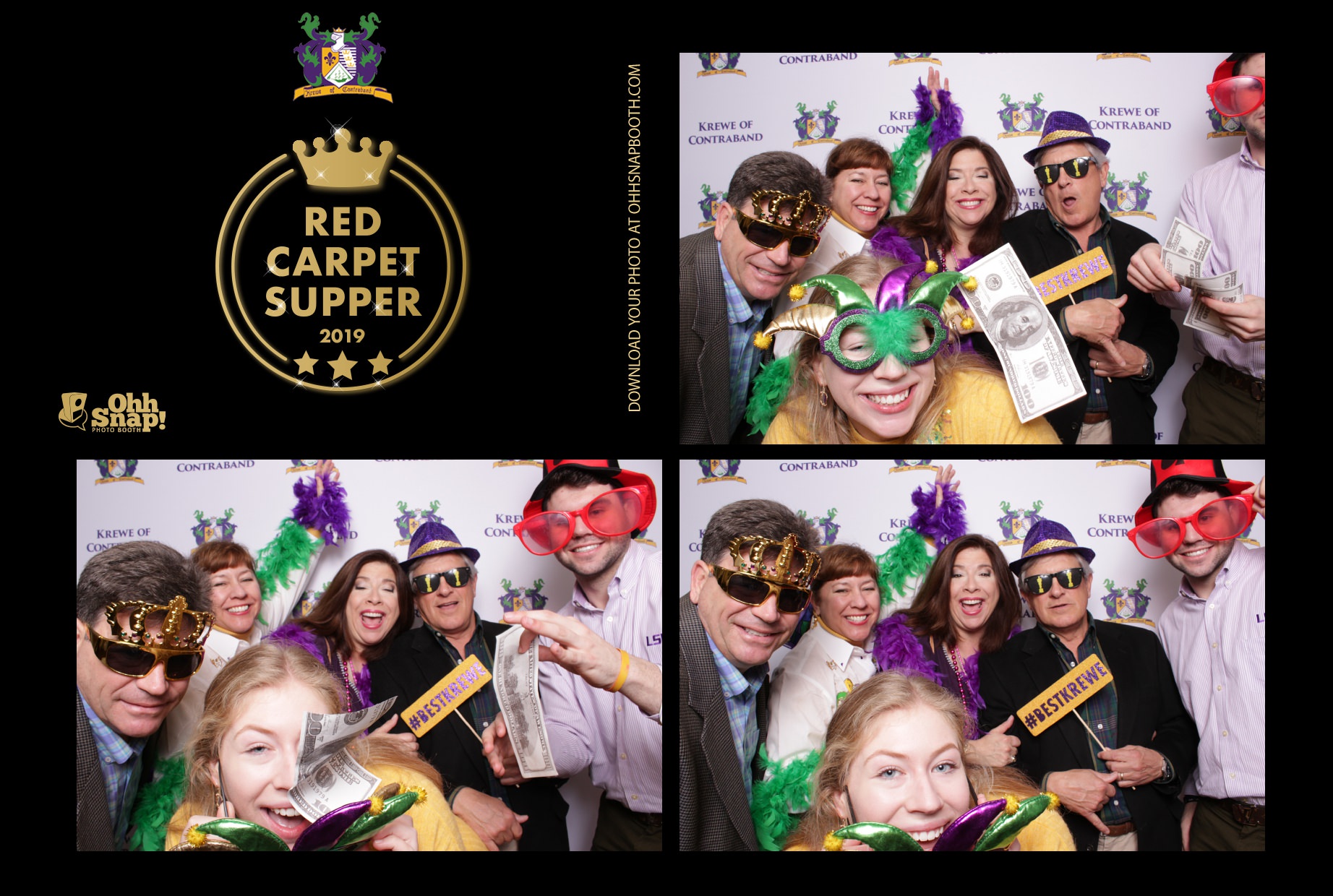 Lake Charles Mardi Gras photo booth image 268