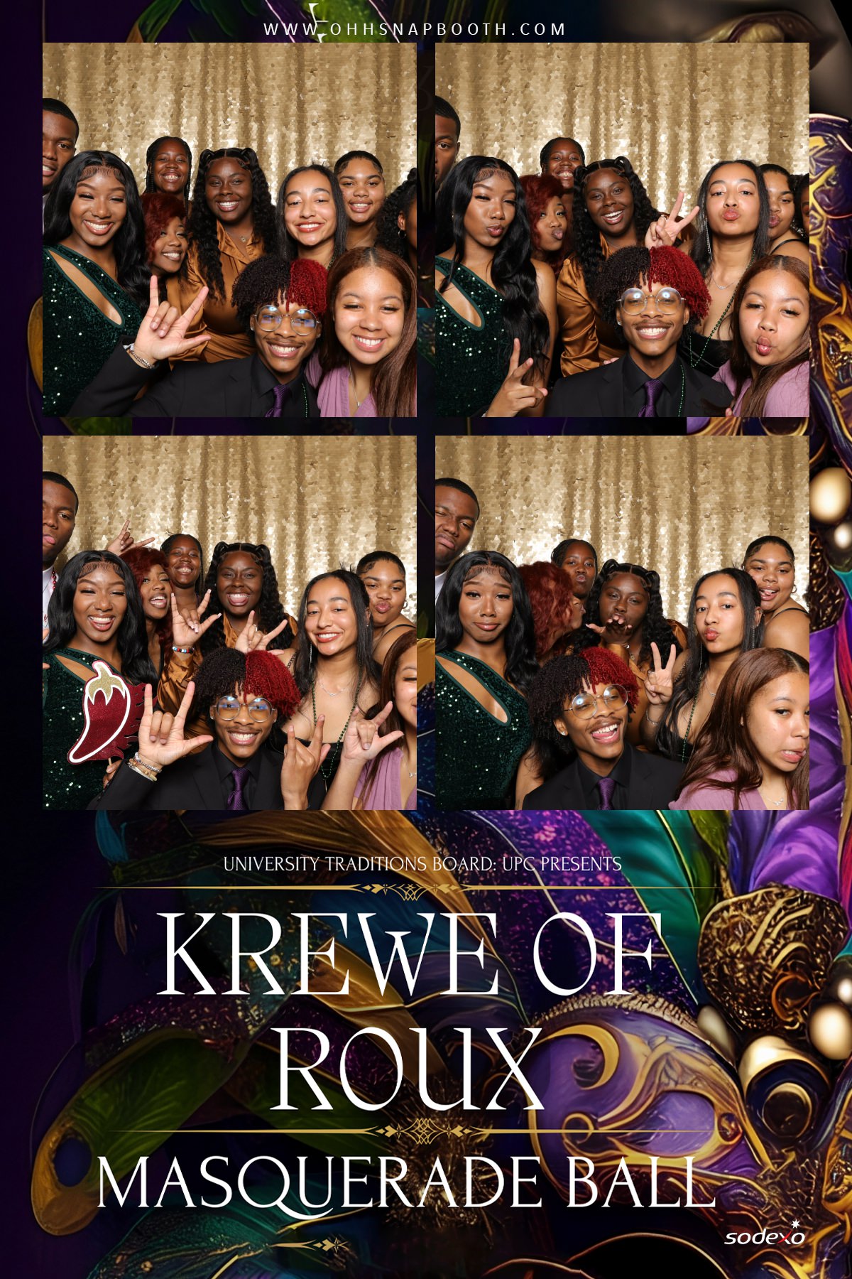 Lake Charles Mardi Gras photo booth image 271