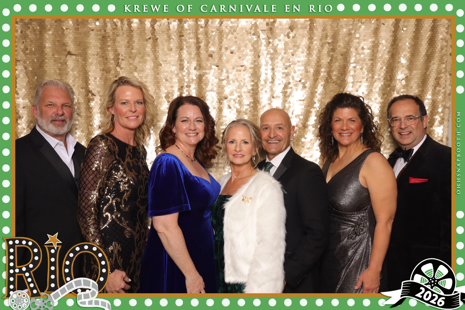 Krewe of Rio 2026 Krewe of Rio 2026 Mardi Gras ball Photo Booth Photo