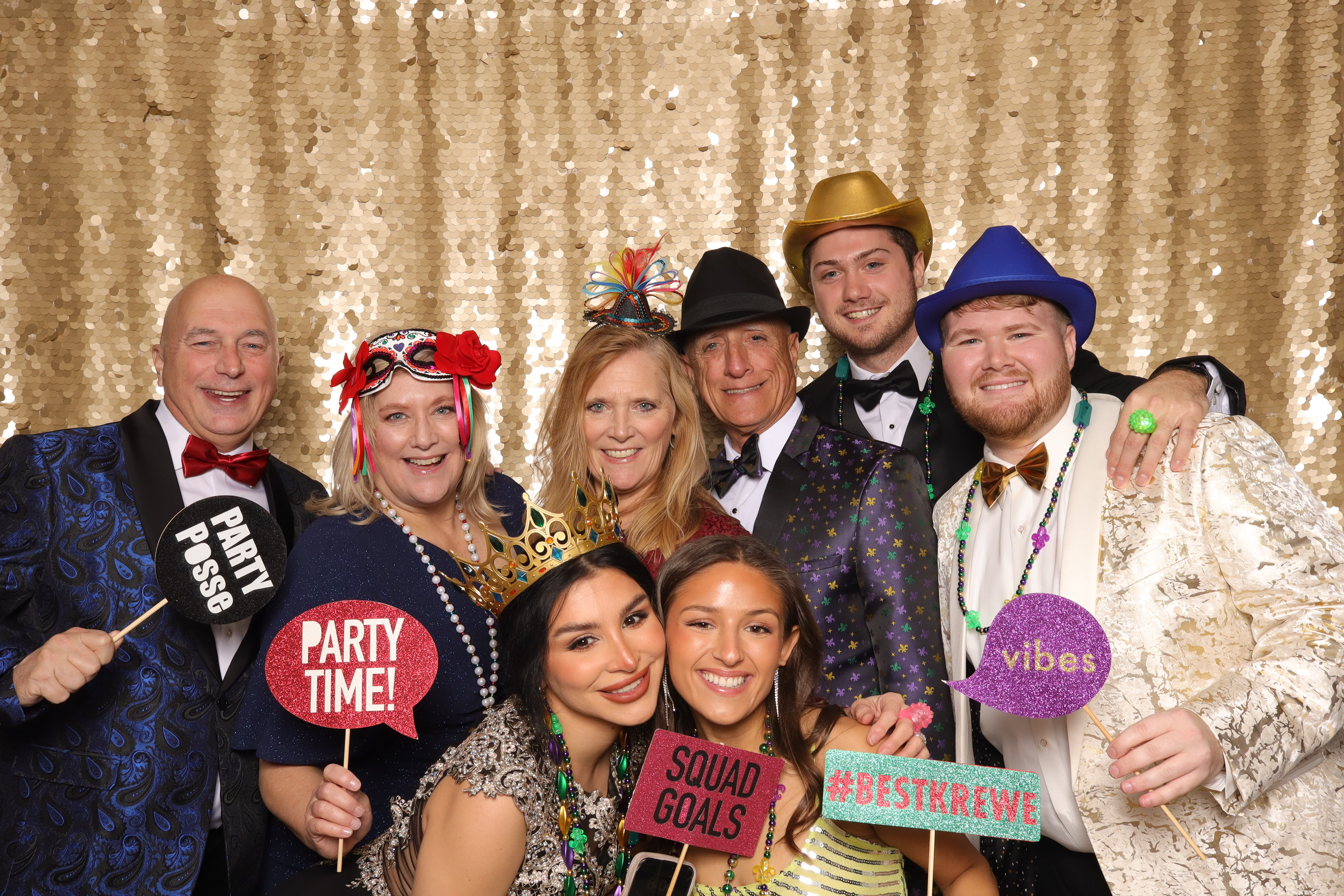 Kick off Mardi Gras with an Epic Photo Booth