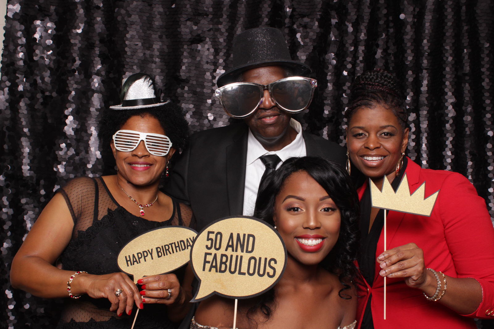Bernise's 50th Birthday | Lake Charles Photo Booth | Ohh Snap