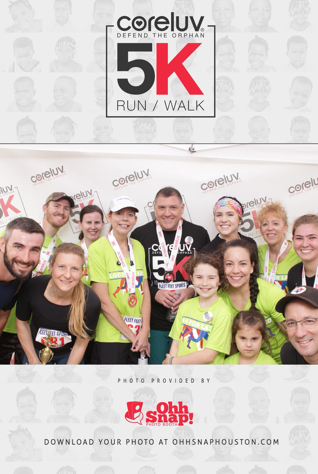 Coreluv's Defend the Orphans 5k | Lake Charles Photo Booth | Ohh Snap