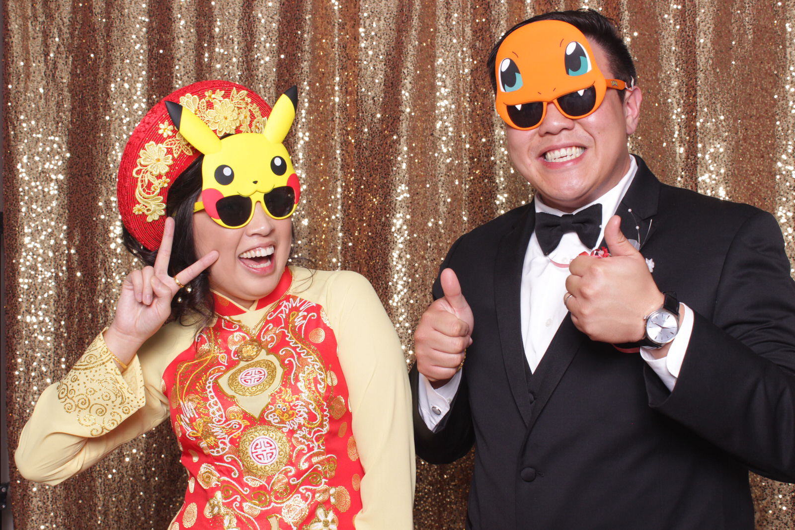 Giao + Mike | Lake Charles Photo Booth | Ohh Snap